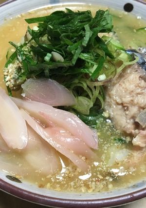 出汁が決めての鯖缶・新生姜の冷汁-レシピのメイン写真