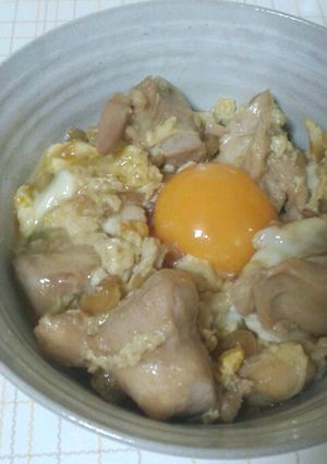 めんつゆDE☆簡単☆すき焼き風♪親子丼-レシピのメイン写真