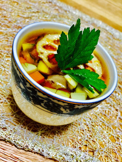 小田巻蒸し 夏野菜あんかけ-レシピのメイン写真