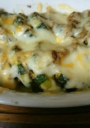 カレー風味ズッキーニのチーズ焼き-レシピのメイン写真