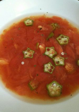 男の胃袋を掴み★夏野菜の冷製スープ★-レシピのメイン写真