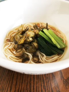 キュウリの佃煮 冷やし素麺-レシピのメイン写真