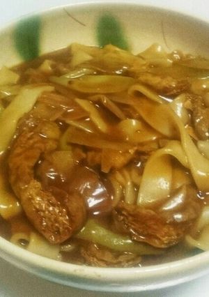 和風カレーきしめん-レシピのメイン写真