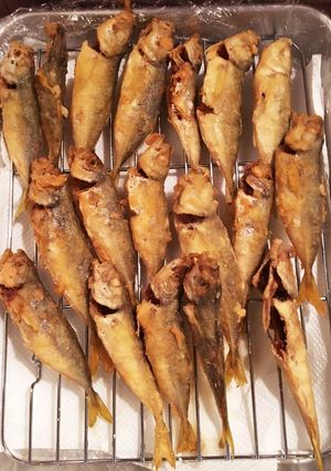 釣ったアジコ(アジの子)で①唐揚げ-レシピのメイン写真