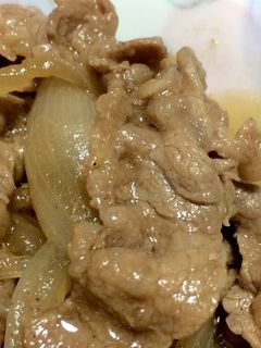 牛丼 すき焼きのタレで簡単!-レシピのメイン写真