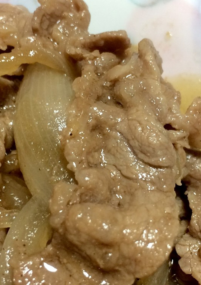牛丼 すき焼きのタレで簡単！-レシピのメイン写真
