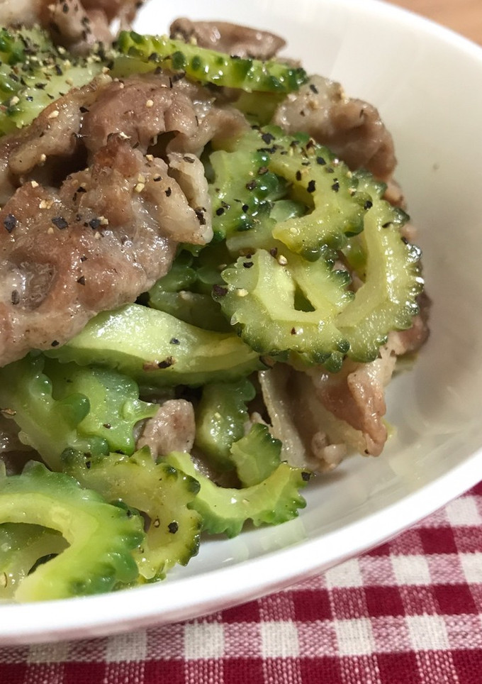 豚肉とゴーヤの塩だれレモン炒め-レシピのメイン写真
