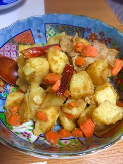 豚バラとじゃがいものカレー炒め-レシピのメイン写真