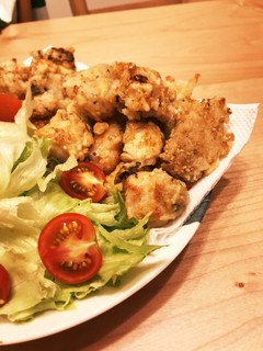 ザクザク♡梅しそ竜田揚げ-レシピのメイン写真