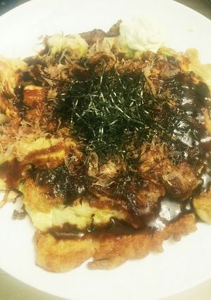 簡単♡豚キムお好み焼き(*^^*)-レシピのメイン写真