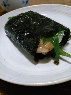 青じそ磯辺焼き-レシピのメイン写真