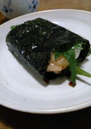 青じそ磯辺焼き-レシピのメイン写真