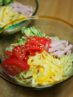 普通の冷やし中華-レシピのメイン写真