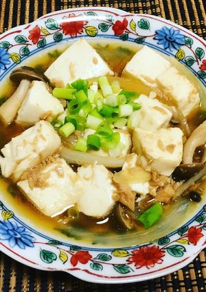 軽く煮るだけ簡単 ツナ豆腐-レシピのメイン写真