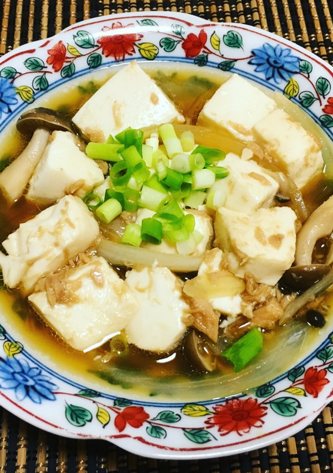 軽く煮るだけ簡単 ツナ豆腐-レシピのメイン写真
