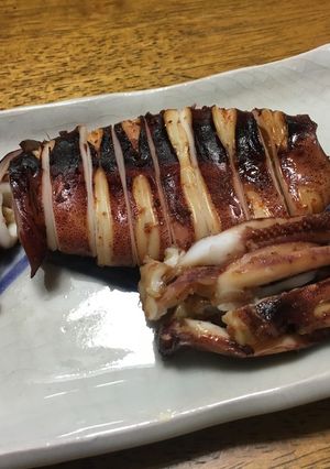 夏になると食べたくなる！屋台のイカ焼き-レシピのメイン写真