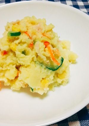 【龍愛】うちのポテトサラダ-レシピのメイン写真
