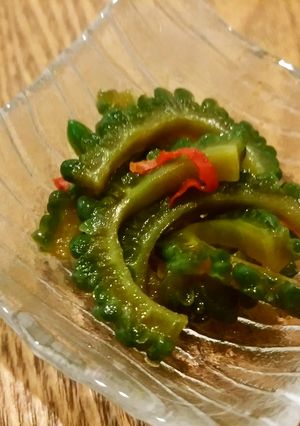 茹でて漬けるだけ！ゴーヤのめんみ（麵汁漬-レシピのメイン写真