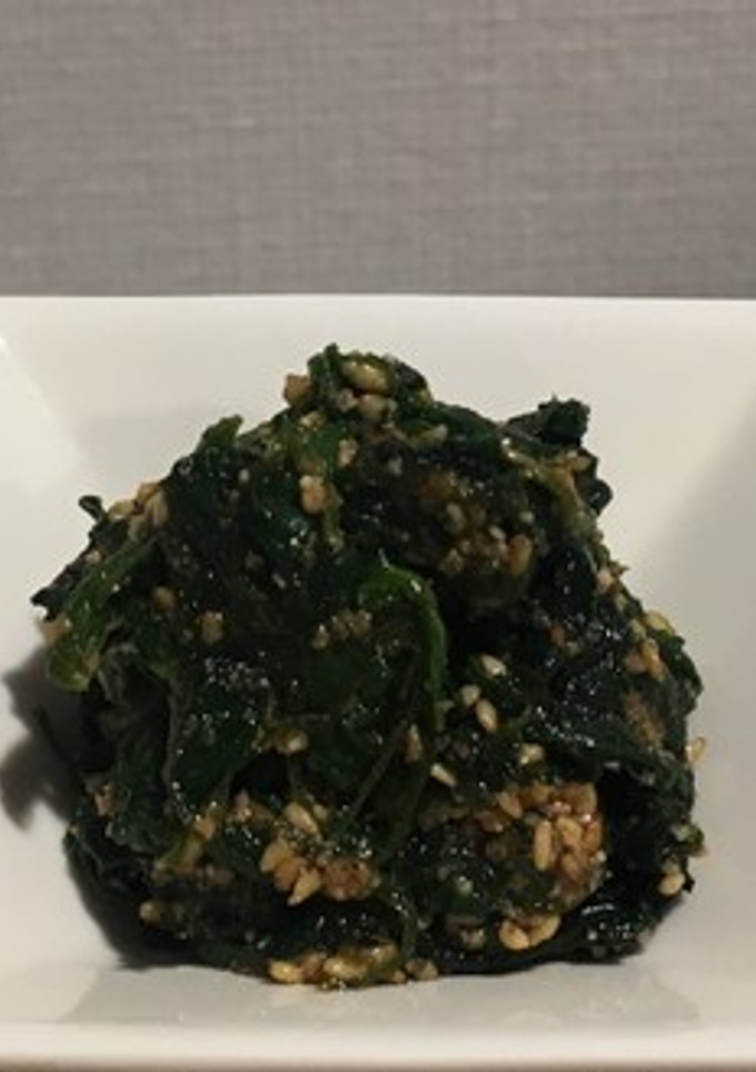 簡単小鉢♪ ほうれん草の胡麻和え-レシピのメイン写真