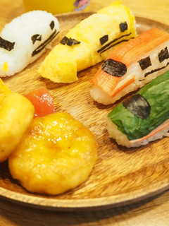 誕生日ごはん♡新幹線プレート-レシピのメイン写真