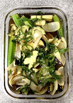 【自宅で簡単】★季節野菜の揚げ浸し★-レシピのメイン写真