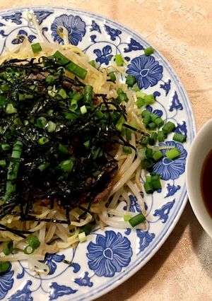 瓦そば風つけ麺-レシピのメイン写真