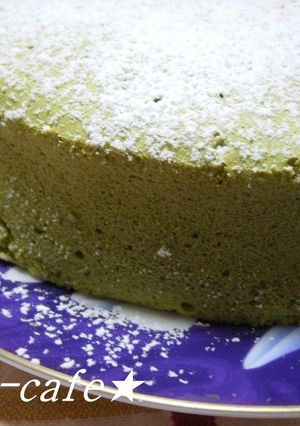 ふわふわ抹茶チーズケーキ-レシピのメイン写真