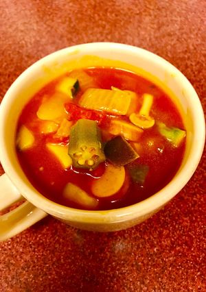 簡単！野菜たっぷりミネストローネ-レシピのメイン写真