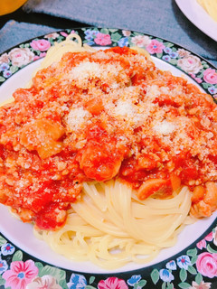絶品!トマト缶で簡単ミートソース-レシピのメイン写真