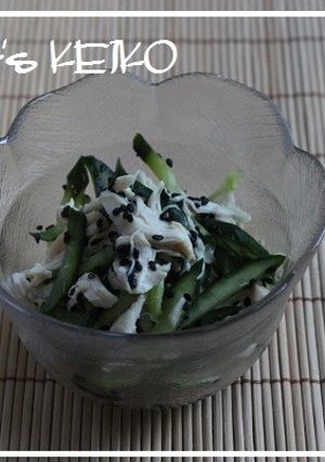 きゅうりとささみの酢の物-レシピのメイン写真