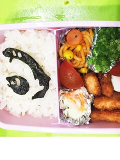 子供のお弁当(鮭フライ)-レシピのメイン写真
