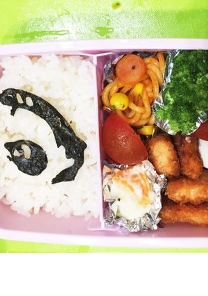 子供のお弁当(鮭フライ)-レシピのメイン写真