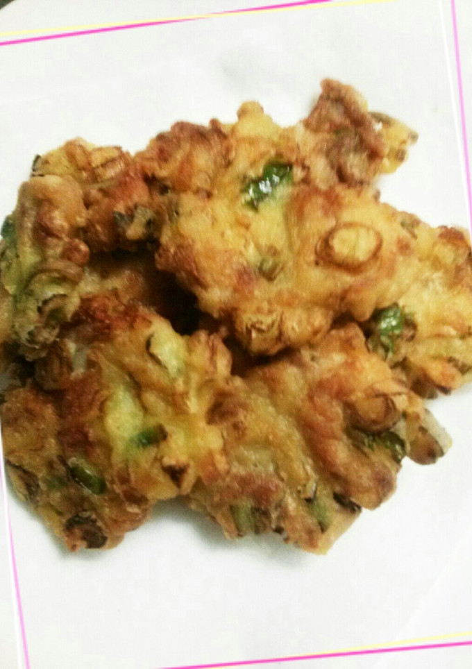 豚こまと長ねぎ・かき揚げ焼き-レシピのメイン写真