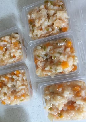 炊飯器de離乳食 チキンライス-レシピのメイン写真