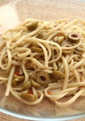 トラトリア風オリーブとアンチョビのパスタ-レシピのメイン写真