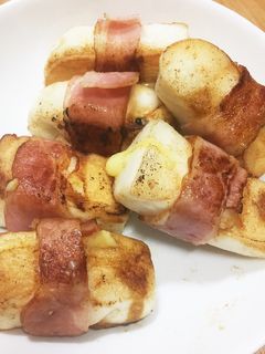 ☆はんぺんとチーズのベーコン巻き☆-レシピのメイン写真