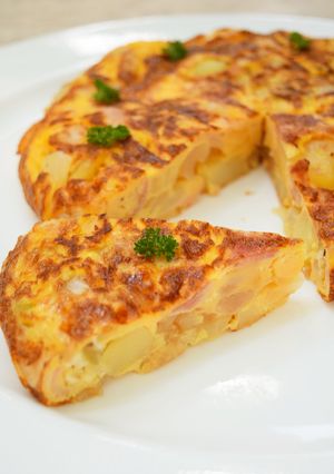 ふんわり香ばしい☆スパニッシュオムレツ-レシピのメイン写真