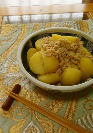 基本の和食☆じゃがいもの鶏そぼろ煮-レシピのメイン写真