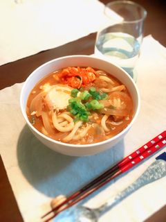 余った味噌汁救済!味噌うどん-レシピのメイン写真