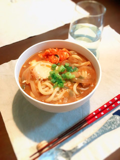 余った味噌汁救済!味噌うどん-レシピのメイン写真