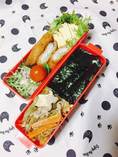 鯖の水煮と豆苗のサラダ-レシピのメイン写真