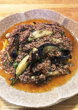 【簡単】麻婆茄子-レシピのメイン写真