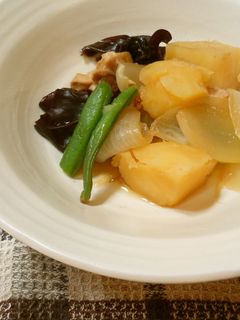 【砂糖不使用・減塩】とりじゃが煮-レシピのメイン写真