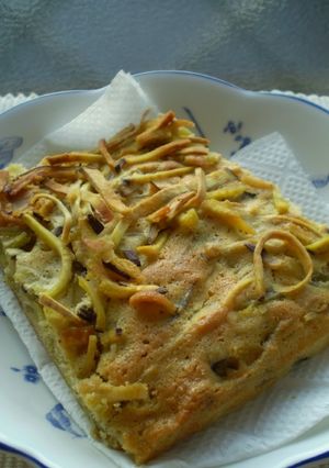 千切りさつま芋の天板ケーキ♪-レシピのメイン写真