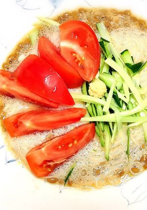 暑い夏に食欲増進！簡単アレンジそうめん-レシピのメイン写真