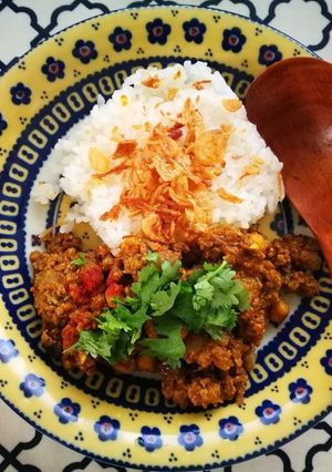 ザクザク！ひよこ豆のキーマカレー-レシピのメイン写真