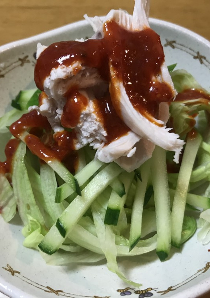 韓国風棒棒鶏-レシピのメイン写真
