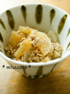 mレンジde大根とツナの煮物-レシピのメイン写真