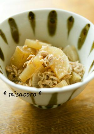 mレンジde大根とツナの煮物-レシピのメイン写真