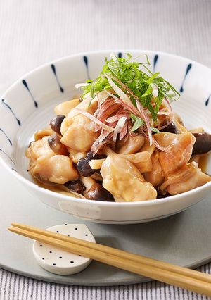 鶏もも肉ときのこの蒸し煮-レシピのメイン写真